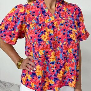 DREAMING OF YOU PUFF SLEEVE TOP